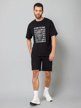 RS BE GAMER-OVERSIZED CO-ORD-BLACK